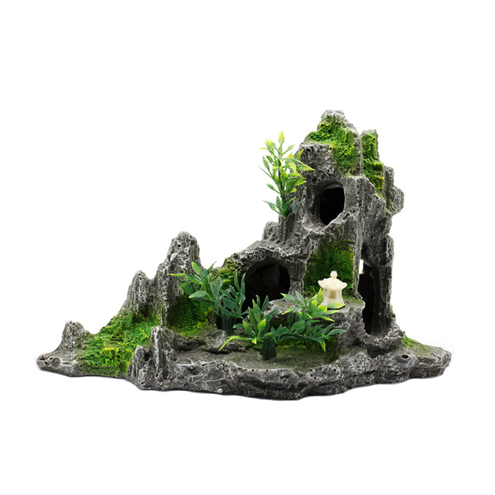 OMEM Reptile Hide Small Animals Hideout Caves Decorative Landscaping – OMEM1